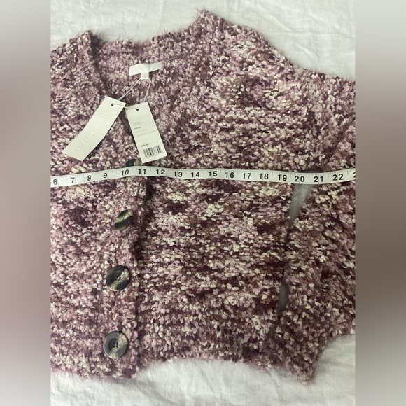 Adyson Parker Textured Knit in Purple and Cream - Picture 6 of 9